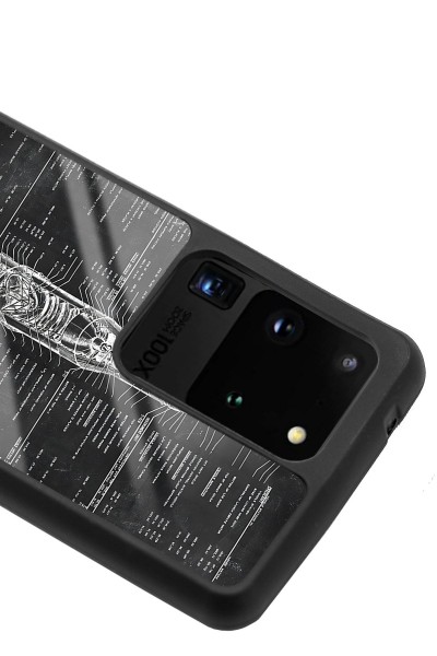Samsung S20 Ultra Apollo Plan Tasarımlı Glossy Telefon Kılıfı