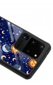 Samsung S20 Ultra Ay Güneş Pijama Tasarımlı Glossy Telefon Kılıfı