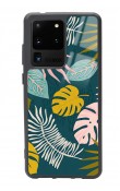 Samsung S20 Ultra Color Leaf Tasarımlı Glossy Telefon Kılıfı