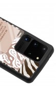 Samsung S20 Ultra Emoji Zebra Tasarımlı Glossy Telefon Kılıfı