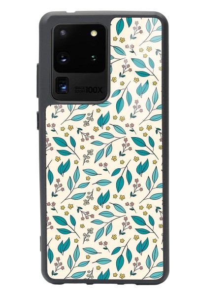 Samsung S20 Ultra Minik Ilkbahar Tasarımlı Glossy Telefon Kılıfı