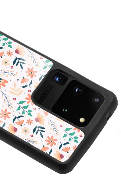 Samsung S20 Ultra Minik Sonbahar Tasarımlı Glossy Telefon Kılıfı