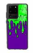 Samsung S20 Ultra Neon Damla Tasarımlı Glossy Telefon Kılıfı