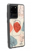 Samsung S20 Ultra Nude Maske Tasarımlı Glossy Telefon Kılıfı
