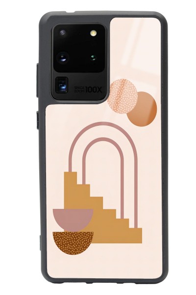 Samsung S20 Ultra Nude Stairs Tasarımlı Glossy Telefon Kılıfı