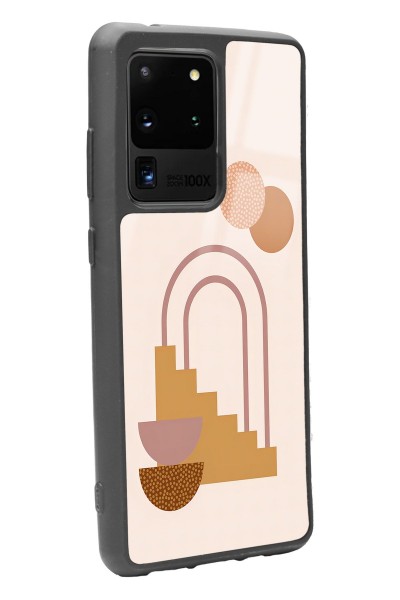Samsung S20 Ultra Nude Stairs Tasarımlı Glossy Telefon Kılıfı