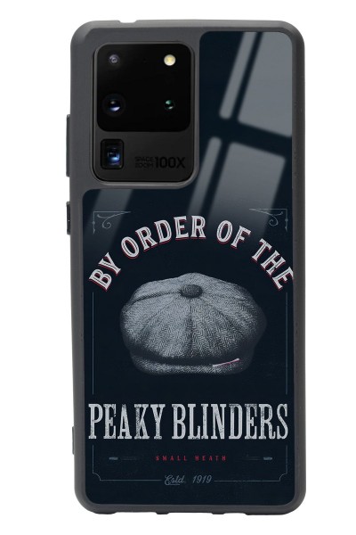 Samsung S20 Ultra Peaky Blinders Cap Tasarımlı Glossy Telefon Kılıfı