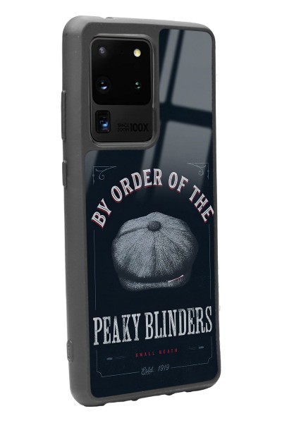 Samsung S20 Ultra Peaky Blinders Cap Tasarımlı Glossy Telefon Kılıfı