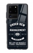 Samsung S20 Ultra Peaky Blinders Management Tasarımlı Glossy Telefon Kılıfı