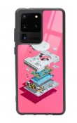 Samsung S20 Ultra Playstation Tasarımlı Glossy Telefon Kılıfı
