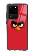 Samsung S20 Ultra Red Angry Birds Tasarımlı Glossy Telefon Kılıfı