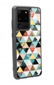 Samsung S20 Ultra Retro Duvar Kağıdı Tasarımlı Glossy Telefon Kılıfı