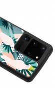 Samsung S20 Ultra Retro Papağan Tasarımlı Glossy Telefon Kılıfı