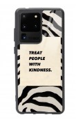 Samsung S20 Ultra Zebra Motto Tasarımlı Glossy Telefon Kılıfı