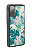 Samsung S20 Yaprak Sanatı Tasarımlı Glossy Telefon Kılıfı
