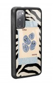 Samsung S20 Zebra Emoji Tasarımlı Glossy Telefon Kılıfı