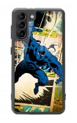 Samsung S21 Black Panther Kara Panter Tasarımlı Glossy Telefon Kılıfı