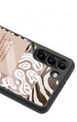 Samsung S21 Emoji Zebra Tasarımlı Glossy Telefon Kılıfı