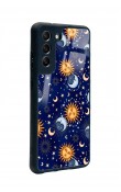 Samsung S21 Fe Ay Güneş Pijama Tasarımlı Glossy Telefon Kılıfı