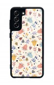 Samsung S21 Fe Beyaz Bindanlı Tasarımlı Glossy Telefon Kılıfı