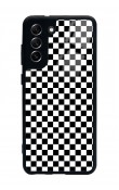 Samsung S21 Fe Damalı Tasarımlı Glossy Telefon Kılıfı