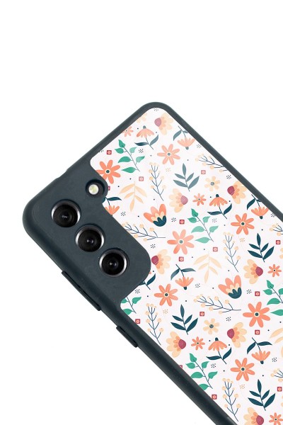 Samsung S21 Fe Minik Sonbahar Tasarımlı Glossy Telefon Kılıfı