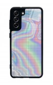 Samsung S21 Fe Neon Dama Tasarımlı Glossy Telefon Kılıfı