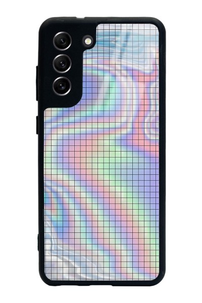Samsung S21 Fe Neon Dama Tasarımlı Glossy Telefon Kılıfı