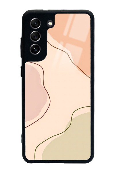 Samsung S21 Fe Nude Colors Tasarımlı Glossy Telefon Kılıfı