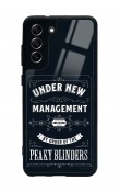 Samsung S21 Fe Peaky Blinders Management Tasarımlı Glossy Telefon Kılıfı