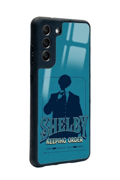 Samsung S21 Fe Peaky Blinders Shelby Tasarımlı Glossy Telefon Kılıfı
