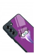 Samsung S21 Fe Purple Angry Birds Tasarımlı Glossy Telefon Kılıfı