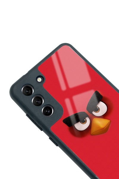 Samsung S21 Fe Red Angry Birds Tasarımlı Glossy Telefon Kılıfı