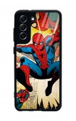 Samsung S21 Fe Spider-man Örümcek Adam Tasarımlı Glossy Telefon Kılıfı