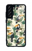 Samsung S21 Fe Tukan Kuşu Tasarımlı Glossy Telefon Kılıfı