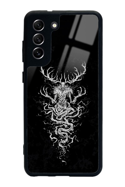 Samsung S21 Fe Witcher 3 Deer Tasarımlı Glossy Telefon Kılıfı