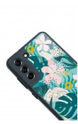 Samsung S21 Fe Yaprak Sanatı Tasarımlı Glossy Telefon Kılıfı