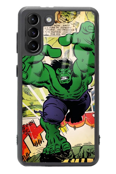 Samsung S21 Hulk Tasarımlı Glossy Telefon Kılıfı