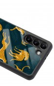Samsung S21 Leaf Leopar Tasarımlı Glossy Telefon Kılıfı