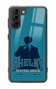 Samsung S21 Peaky Blinders Shelby Tasarımlı Glossy Telefon Kılıfı