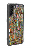 Samsung S21 R/place Hatıra Tasarımlı Glossy Telefon Kılıfı