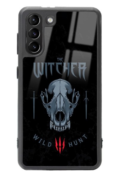 Samsung S21 Witcher 3 Wild Hund Tasarımlı Glossy Telefon Kılıfı