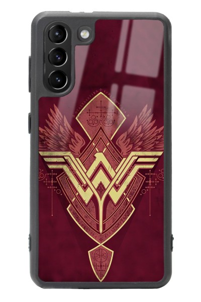 Samsung S21 Wonder Woman Tasarımlı Glossy Telefon Kılıfı