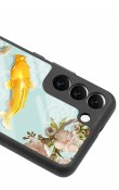 Samsung S22 Koi Balığı Tasarımlı Glossy Telefon Kılıfı
