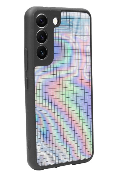 Samsung S22 Neon Dama Tasarımlı Glossy Telefon Kılıfı