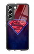 Samsung S22 Neon Superman Tasarımlı Glossy Telefon Kılıfı