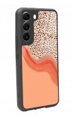 Samsung S22 Nude Benekli Tasarımlı Glossy Telefon Kılıfı