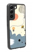 Samsung S22 Nude Papatya Tasarımlı Glossy Telefon Kılıfı
