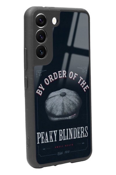 Samsung S22 Peaky Blinders Cap Tasarımlı Glossy Telefon Kılıfı