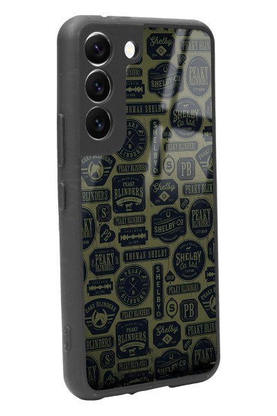 Samsung S22 Peaky Blinders Duvar Kağıdı Tasarımlı Glossy Telefon Kılıfı
